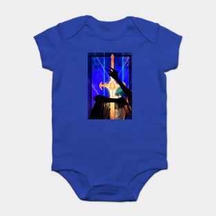 The Bones of the Fallen (Blue Lions) Baby Bodysuit